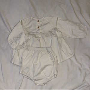 Korean brand: blouse bloomers set